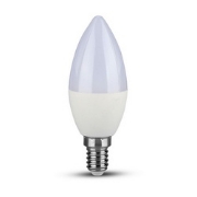 Imagine BEC LED 240V LUMANARE E14 10W LUMINA calda - MAT