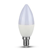 Imagine BEC LED 240V LUMANARE E14 10W LUMINA calda - MAT
