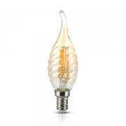 Imagine BEC LED 240V LUMANARE E14 10W LUMINA calda - MAT