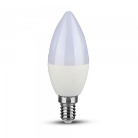 Imagine BEC LED 240V LUMANARE E14 10W LUMINA calda - MAT