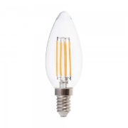 Imagine BEC LED 240V LUMANARE E14 10W LUMINA calda - MAT