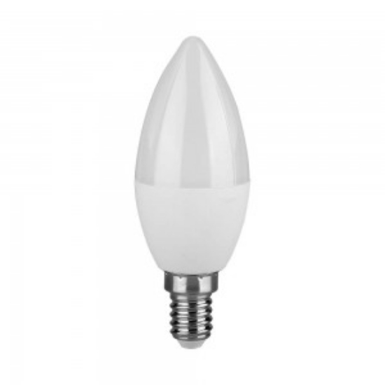 Imagine BEC LED 240V LUMANARE E14 10W LUMINA calda - MAT