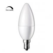 Imagine BEC LED 240V LUMANARE E14 10W LUMINA calda - MAT