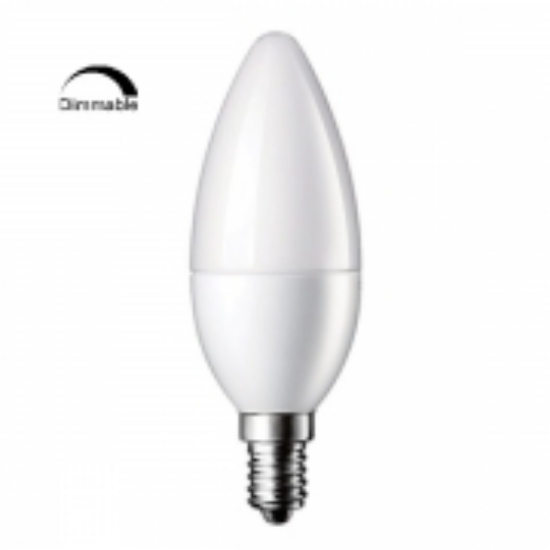 Imagine BEC LED 240V LUMANARE E14 10W LUMINA calda - MAT