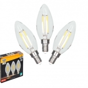 Imagine BEC LED 240V LUMANARE E14 10W LUMINA calda - MAT