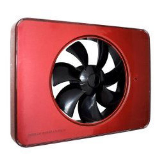 Imagine panel PLEXIGLASS pentru ventilator "DRIM" - ROSU