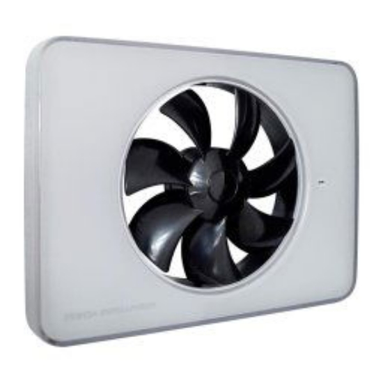 Imagine VENTILATOR 150 "POLO 6"  CU GRILA AUTOMATA & TIMER