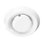 Imagine grila de ventilare ROTUNDA 150 ALBA