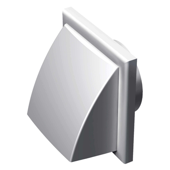 Imagine grila de ventilare ROTUNDA 150 ALBA