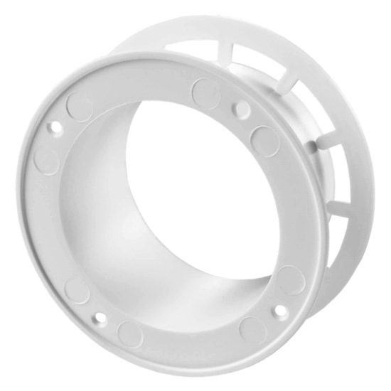 Imagine grila de ventilare ROTUNDA 150 ALBA