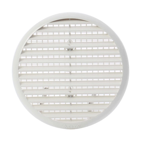 Imagine grila de ventilare ROTUNDA 150 ALBA