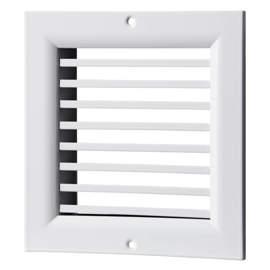 Imagine grila de ventilare PATRATA 100x100 ALBA