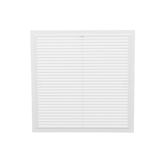 Imagine grila de ventilare PATRATA 100x100 ALBA