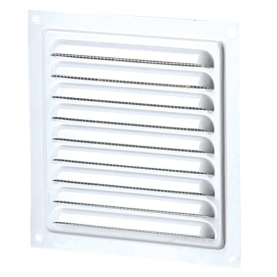 Imagine grila de ventilare PATRATA 250x250 ALBA