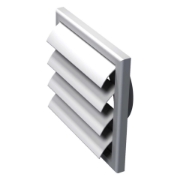 Imagine grila de ventilare PATRATA 250x250 ALBA