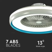 Imagine Ventilator de tavan & telecomanda 40W alb