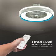 Imagine Ventilator de tavan & telecomanda 40W alb