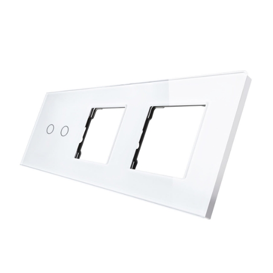 Imagine Intrerupator din sticla "WiFi smart" dublu (touch)