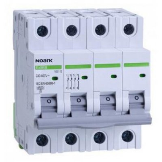 Imagine Siguranță automată 3P+N 50A 4,5kA curba C Noark Ex9BS 102189