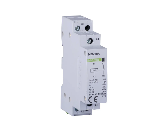 Imagine Releu de instalare, 20 A, cont. 220/230 V,  1 NC + 1 NO  contact