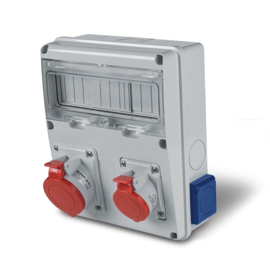 Imagine ORGANIZARE SANTIER  11M IND 5P 2X32A 2XSCHUKO