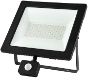 Imagine PROIECTOR 100W SMD LED lumina alba (4100k)  antracit + senzor de miscare