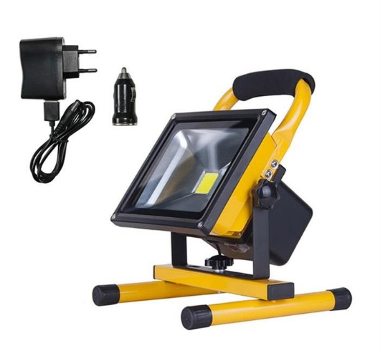 Imagine PROIECTOR 1LEDx24W reincarcabil lumina alba (4000k) negru