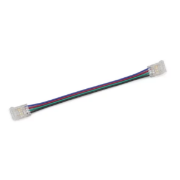Imagine 2 CONECTORI PENTRU BANDA LED COG RGB CU CABLU (10mm)