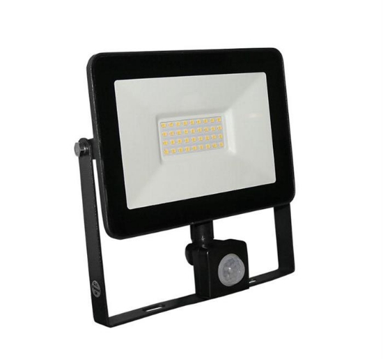 Imagine PROIECTOR 30W SMD LED lumina alba (4100k) antracit + sensor de miscare