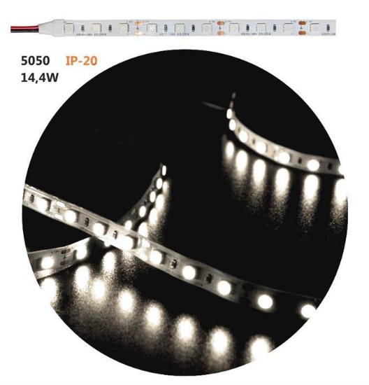 Imagine BANDA 14.4W IP20 12VDC LUMINA ALBA