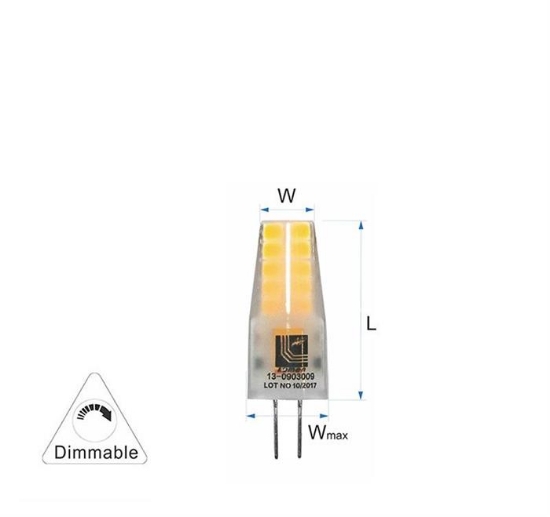 Imagine BEC CU LED SMD 3W 12V G4 ALB CALD dimabil