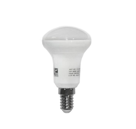 Imagine BEC LED 240V R50 E14 5W LUMINA calda