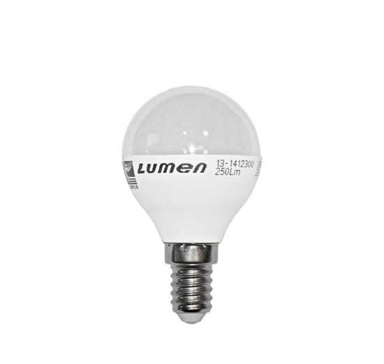 Imagine BEC LED 240V SFERIC E14 7W LUMINA calda - MAT