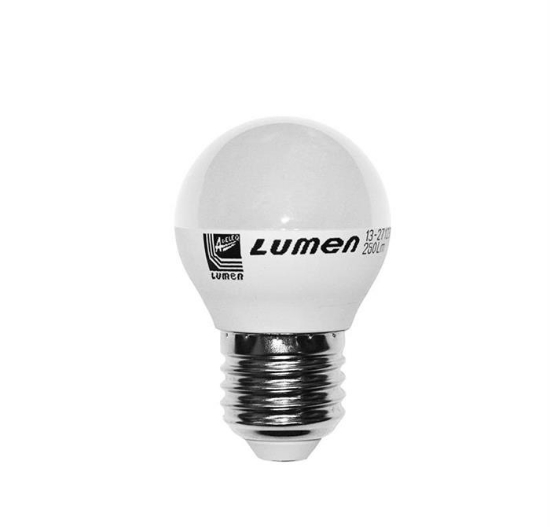 Imagine BEC LED 240V SFERIC E27 5W LUMINA calda - MAT