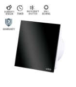 Imagine Ventilator negru VITO-senzor umiditate/timer/antiretur VT-VT8005280