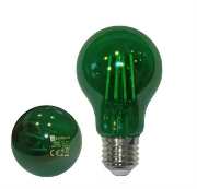 Imagine BEC LED COG 230V TIP "PARA" E27 6W LUMINA verde