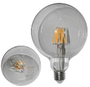 Imagine BEC LED-COG 10W GLOB E27 230V F:125mm LUMINA calda -CLAR