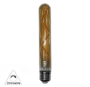 Imagine BEC LED-COG 6W DIMABIL"TUB" L:225mm E27 230V LUMINA calda AURIU