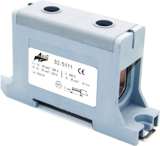 Imagine Clema de Conexiune Universala 1 pole 14mm 220A 800V