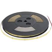 Imagine Bandă LED COB 10mm 6W 48V DC 3000K 504 LED/m 540lm IP44 PRO – rolă 25m (145-72602) Eurolamp