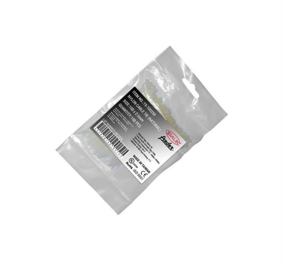 Imagine COLIERE CABLU 165X2,5MM ALB