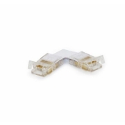 Imagine CONECTOR CURBA PENTRU BANDA RGB CU LED (10mm)
