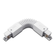 Imagine Conector (mufa) flexibila pentru sina 230V - alb