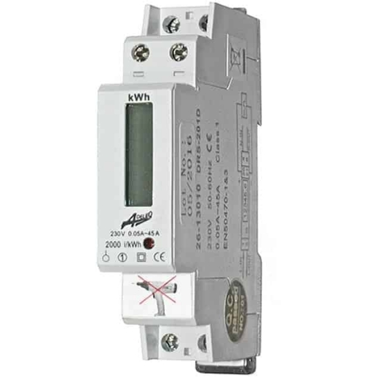 Imagine CONTOR PE SINA 1x45A 1 MODUL DIGITAL