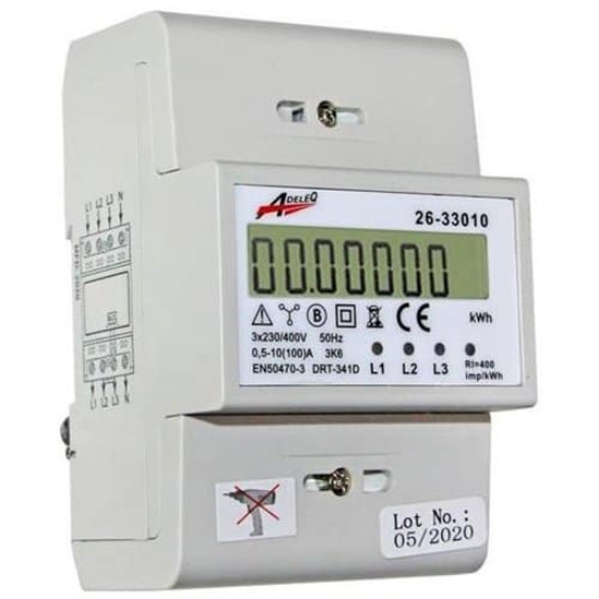 Imagine CONTOR PE SINA 3x100A 4 MODULE DIGITAL