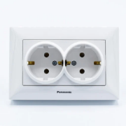 Imagine PRIZA SCHUKO DUBLA ARKEDIA PANASONIC ST P-AS2