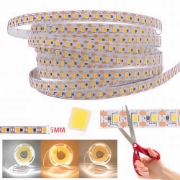 Imagine BANDA LED SMD MINI"DRIVER FREE"10M 5MM 7.5W 220V 4000K 120LEDURI/M 800LM IP44 (145-70441)EUROLAMP