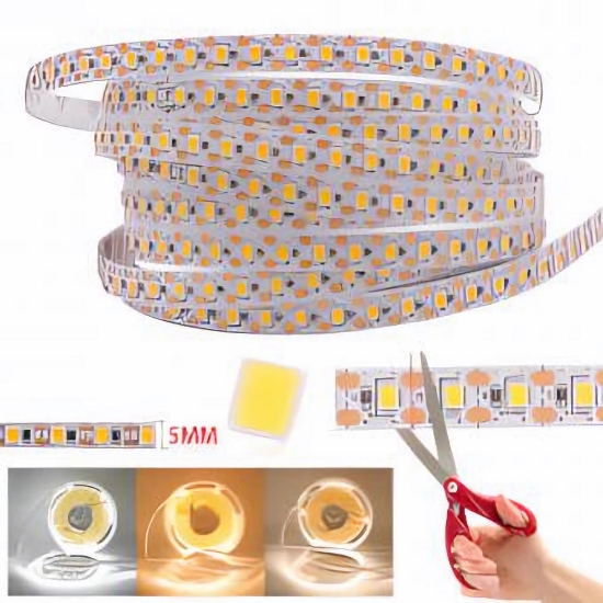 Imagine BANDA LED SMD MINI"DRIVER FREE"10M 5MM 7.5W 220V 4000K 120LEDURI/M 800LM IP44 (145-70441)EUROLAMP