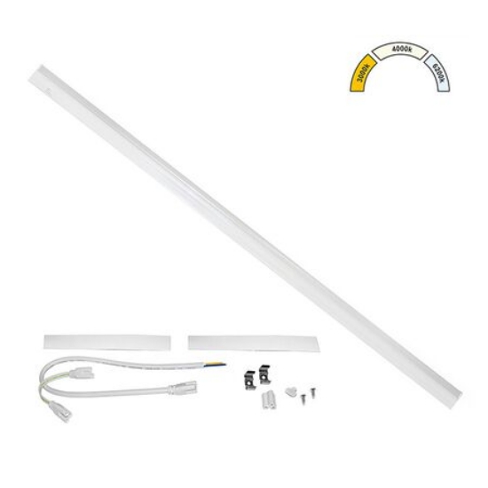Imagine CORP ALB INTERCONECTABIL(tip T5) CU INTRERUPATOR LED 15W CCT L:875mm