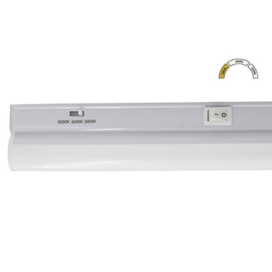 Imagine CORP ALB INTERCONECTABIL(tip T5) CU INTRERUPATOR LED 15W CCT L:875mm